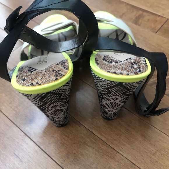 Sam & Libby Target Wedge Sandals NWOT Size 8 - Picture 5 of 7